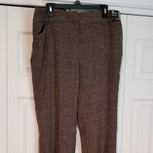 Brown Tweed NY&C Dress Pants NWT
